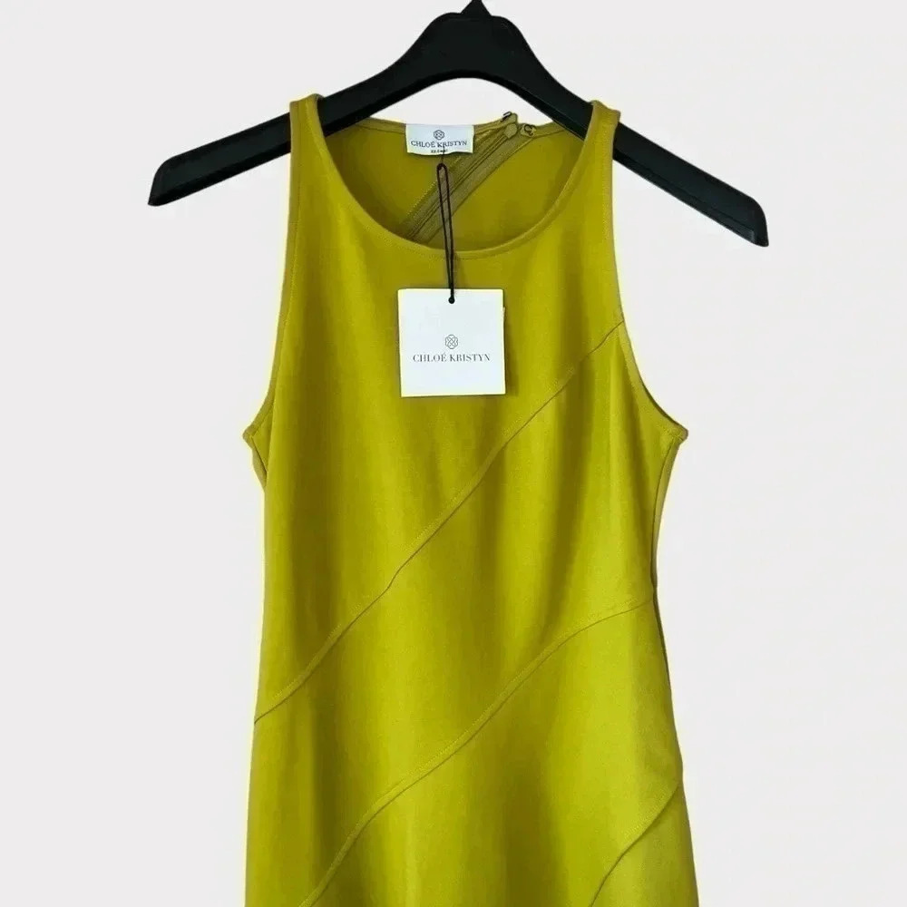 Chloe Kristyn Krisette Sleeveless Knee-Length Dress Women's Size XXS